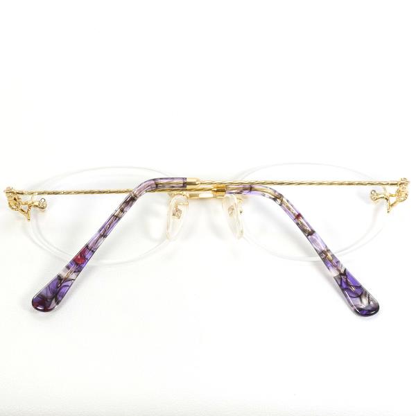 K18YG Yellow Gold Glasses