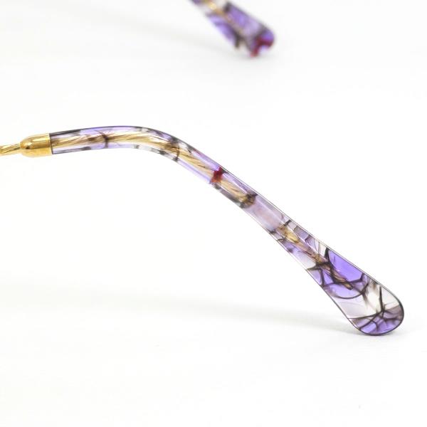 K18YG Yellow Gold Glasses