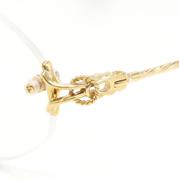 K18YG Yellow Gold Glasses