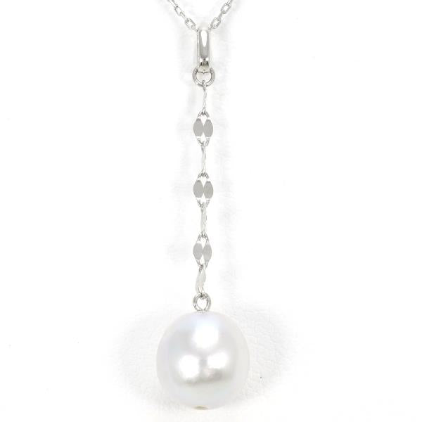 PT850 Platinum Pearl Necklace in Pristine Condition