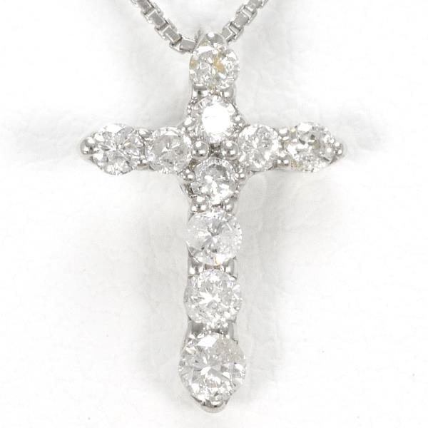 PT900 PT850 Platinum Diamond Necklace