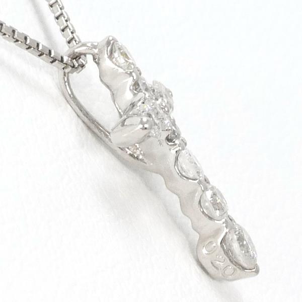 PT900 PT850 Platinum Diamond Necklace