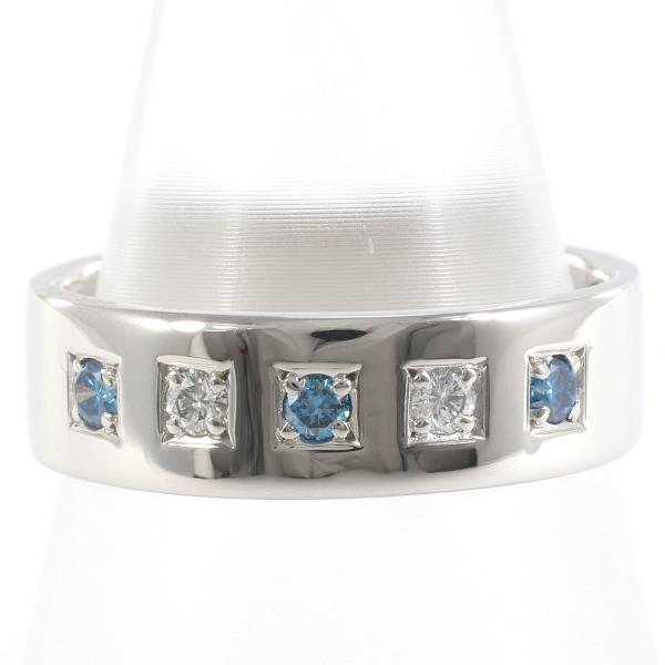 PT900 Platinum Ring 0.15ct Diamond