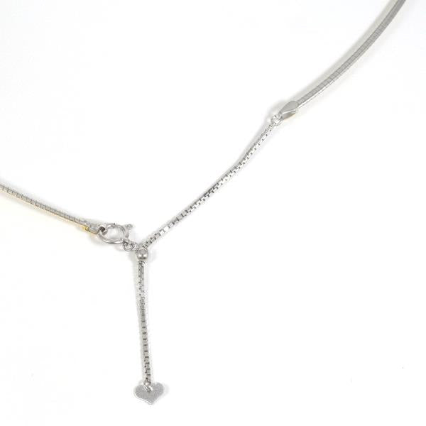 18K YG WG Necklace Shell Diamond Jewelry