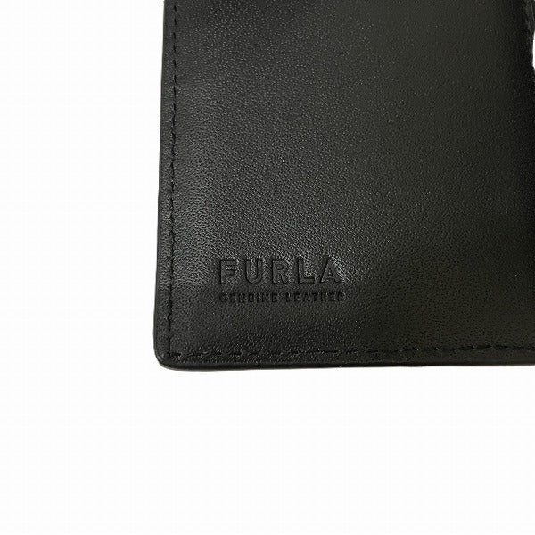 Furla Leather Turnlock Bifold Wallet in Pristine Condition