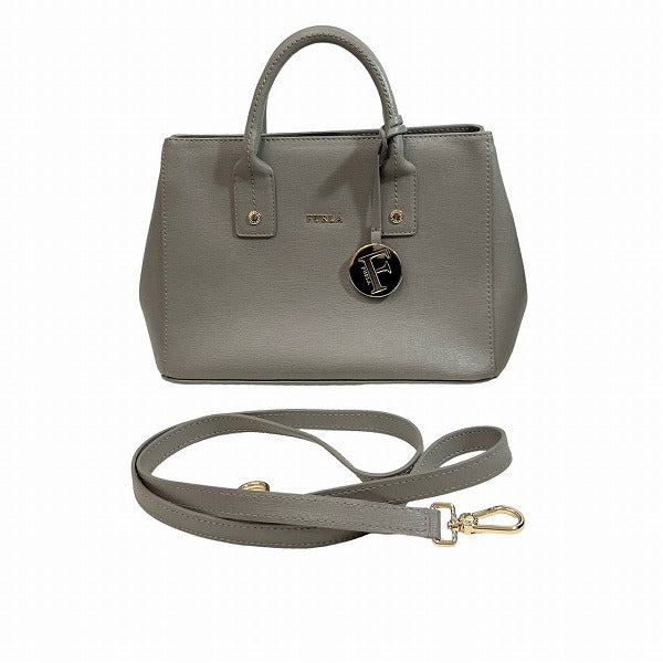 Furla Leather 2WAY Handbag 250950 in Great Condition