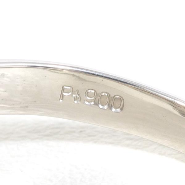 PT900 Platinum Ring 18 Pearl Diamond