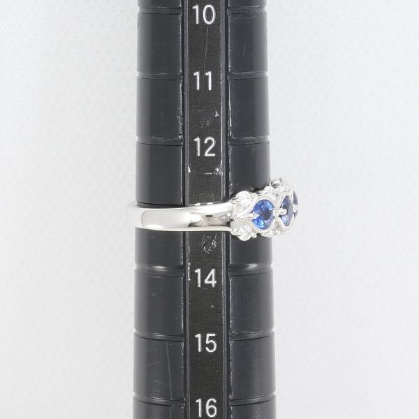 PT900 Platinum Sapphire Ring 13