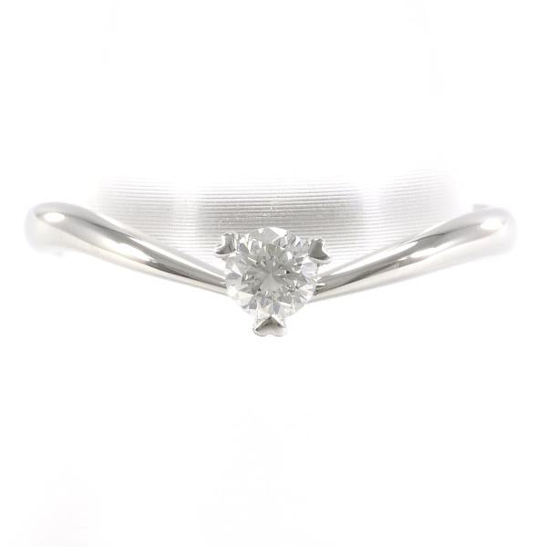 PT900 Platinum Diamond Ring 12