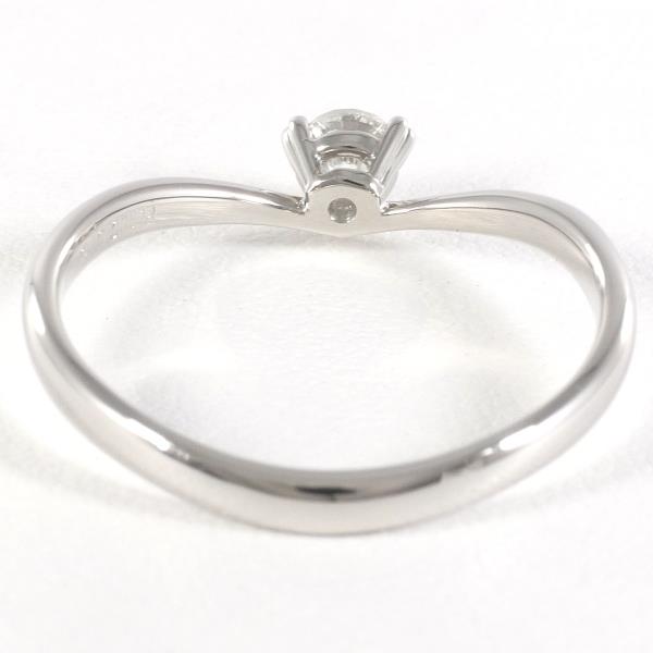 PT900 Platinum Diamond Ring 12