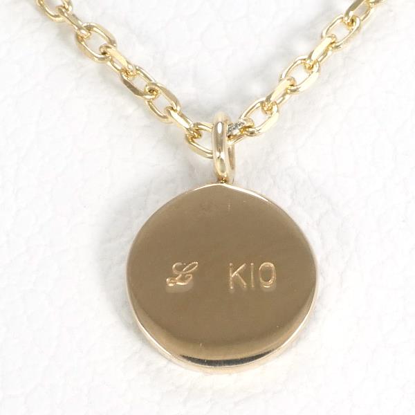 K10 Yellow Gold Necklace in Excellent Condition