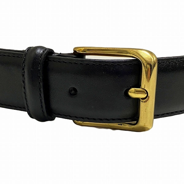 Coach Leather Black Belt 5950