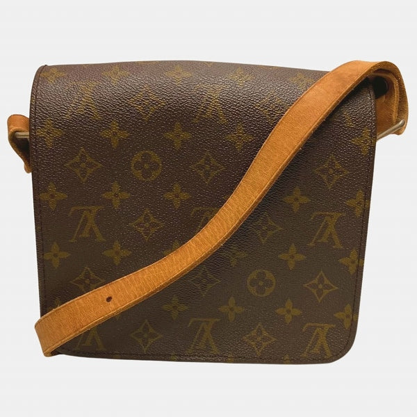 Louis Vuitton Monogram Cartouchiere Shoulder Bag M51253