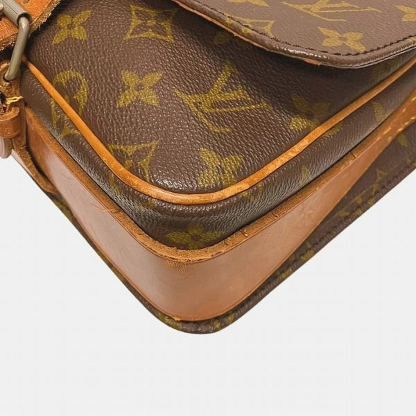 Louis Vuitton Monogram Cartouchiere Shoulder Bag M51253