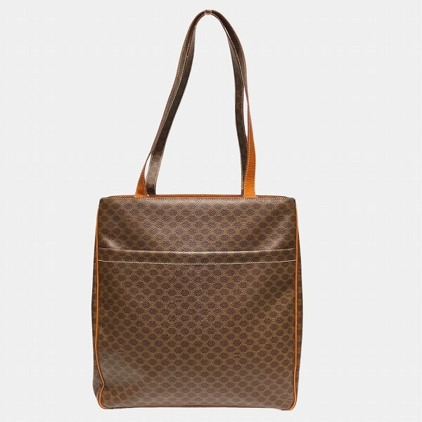 Celine Macadam Leather Tote Bag