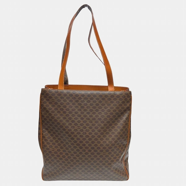 Celine Macadam Leather Tote Bag