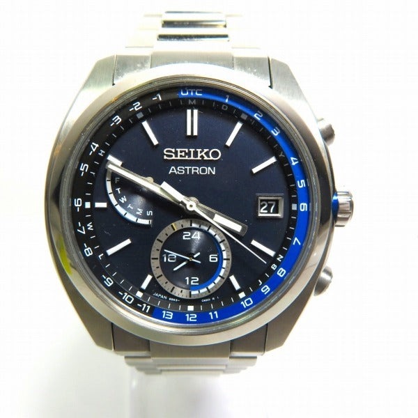 Seiko Astron SBXY013 Solar Radio Men's Watch in Great Condition