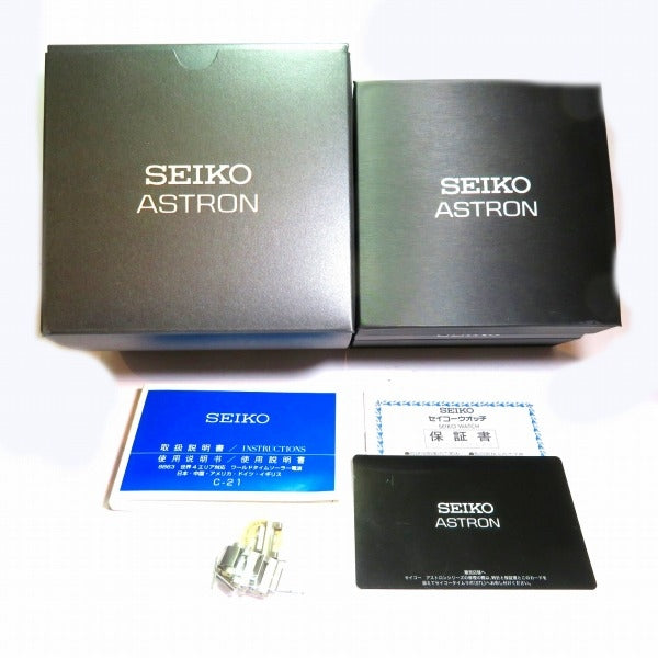 Seiko Astron SBXY013 Solar Radio Men's Watch in Great Condition