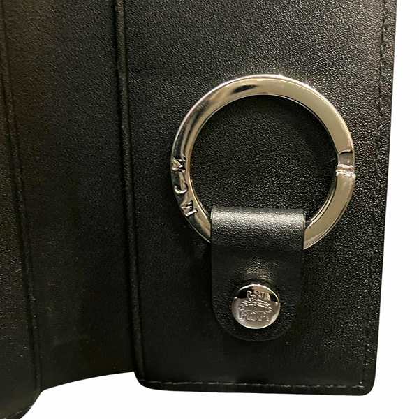 MCM PVC Leather Key Case Key Ring in Great Condition