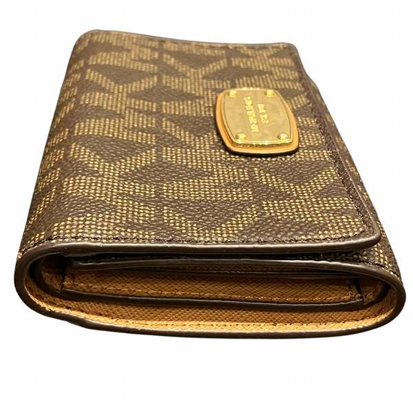 Michael Kors PVC Leather Trifold Wallet