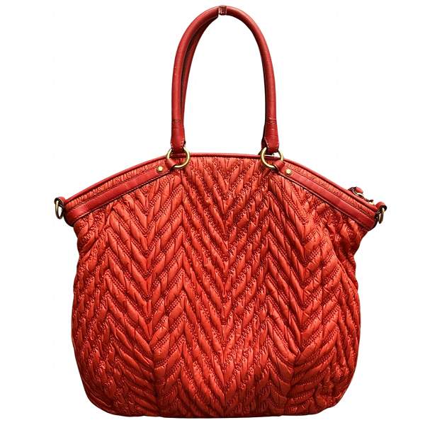 Coach Madison Quilted 2WAY Bag 18634 in Good Condition