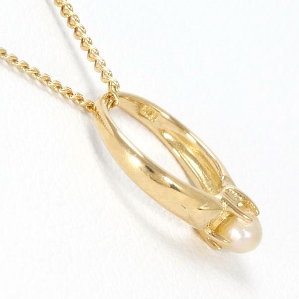 K18 Yellow Gold Pearl Necklace