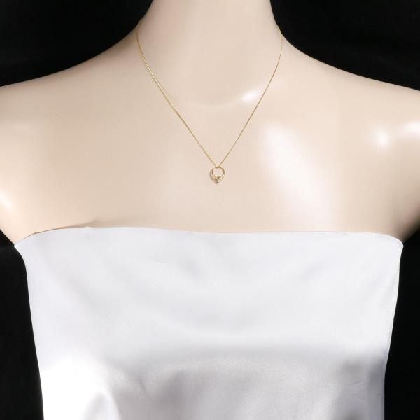 K18 Yellow Gold Pearl Necklace in Pristine Condition