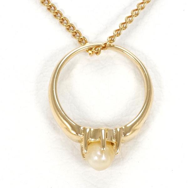 K18 Yellow Gold Pearl Necklace