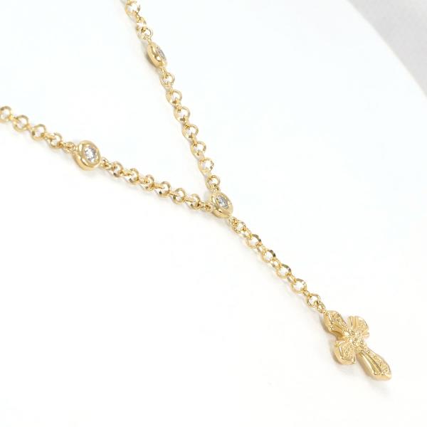 K18 Yellow Gold Diamond Necklace 0.18ct