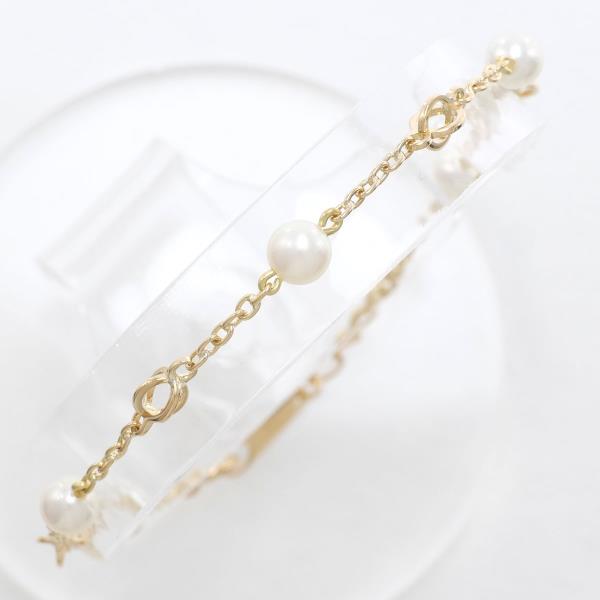 K18 Yellow Gold Pearl Bracelet