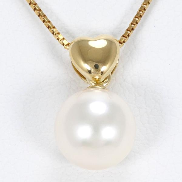 K18 Yellow Gold Pearl Necklace