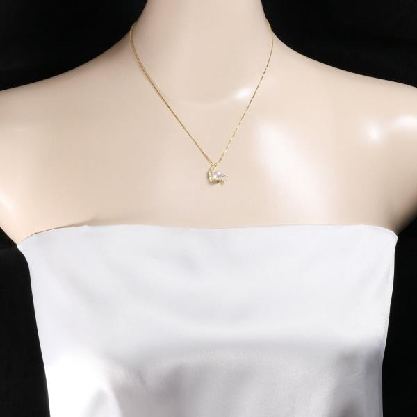 K18 Yellow Gold Pearl Necklace