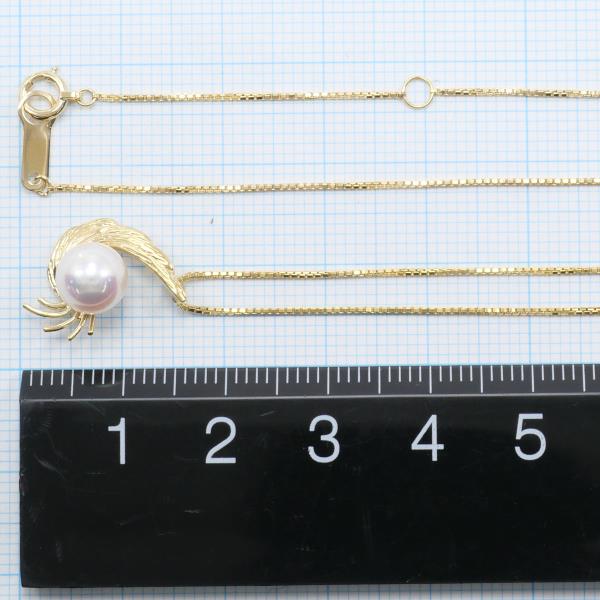 K18 Yellow Gold Pearl Necklace