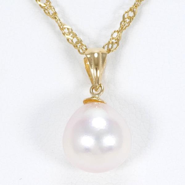 K18 Yellow Gold Pearl Necklace