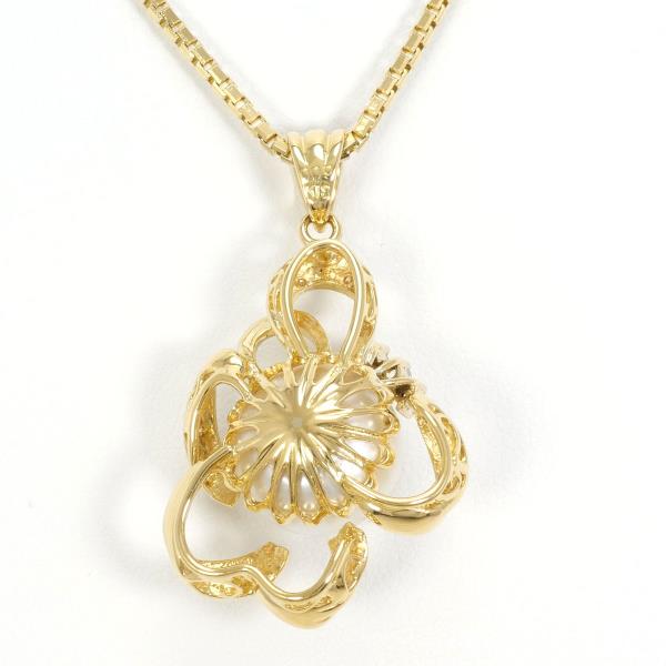 K18 Yellow Gold Pearl Necklace