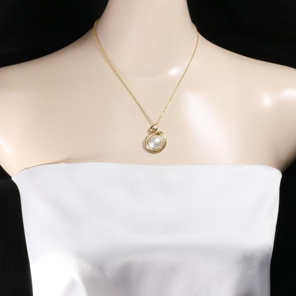 K18 Yellow Gold Mabe Pearl Necklace