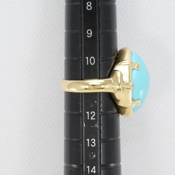 K18 Yellow Gold Turquoise Ring