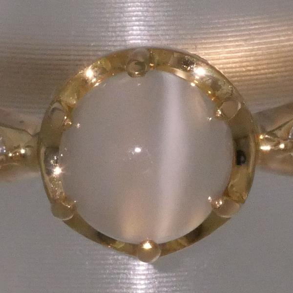 K18 Yellow Gold Moonstone Ring in Excellent Condition