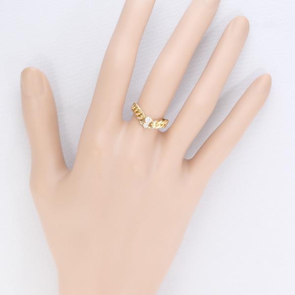 K18 Yellow Gold Diamond Ring 9