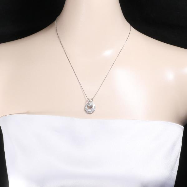 Platinum PT900 PT850 Diamond Necklace