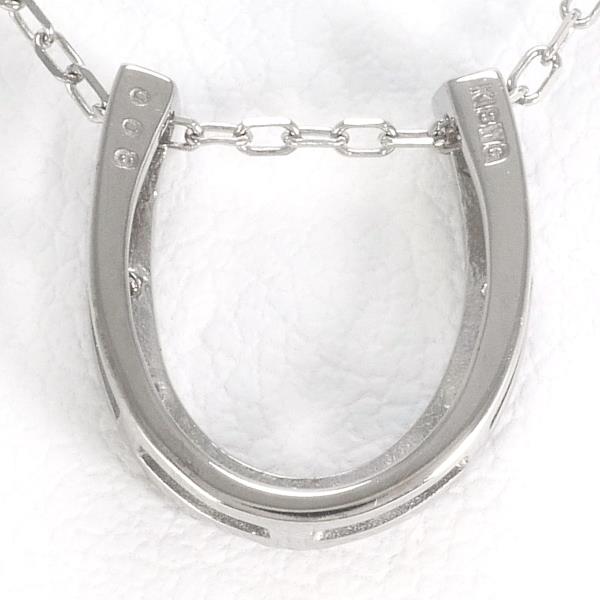 K18 White Gold Diamond Necklace