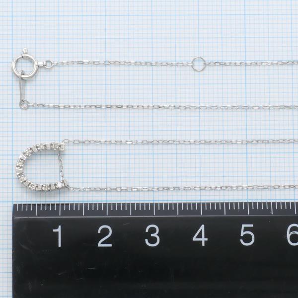 K18 White Gold Diamond Necklace