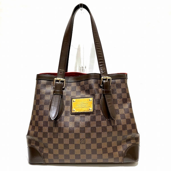 Louis Vuitton Damier Hampstead MM Shoulder Bag N51204 in Good Condition