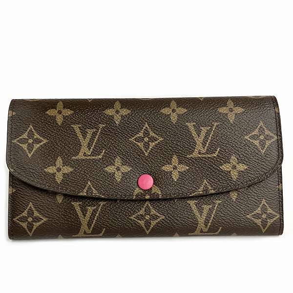 Louis Vuitton Monogram Portefeuille Emilie Long Wallet M60136 in Great Condition