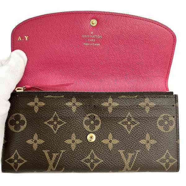 Louis Vuitton Monogram Portefeuille Emilie Long Wallet M60136 in Great Condition