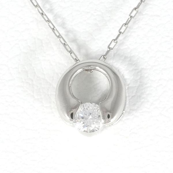 PT900 Platinum PT850 Necklace Diamond in Pristine Condition