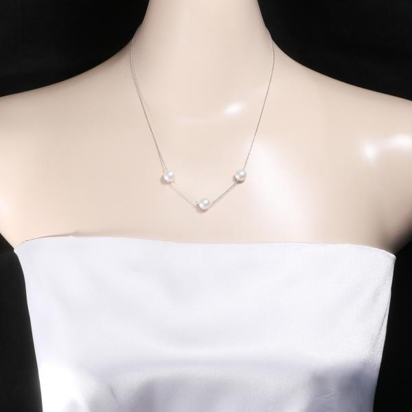 PT850 Platinum Pearl Necklace