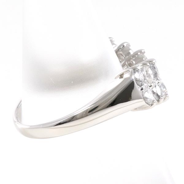 PT900 Platinum Diamond Ring 10号 in Excellent Condition