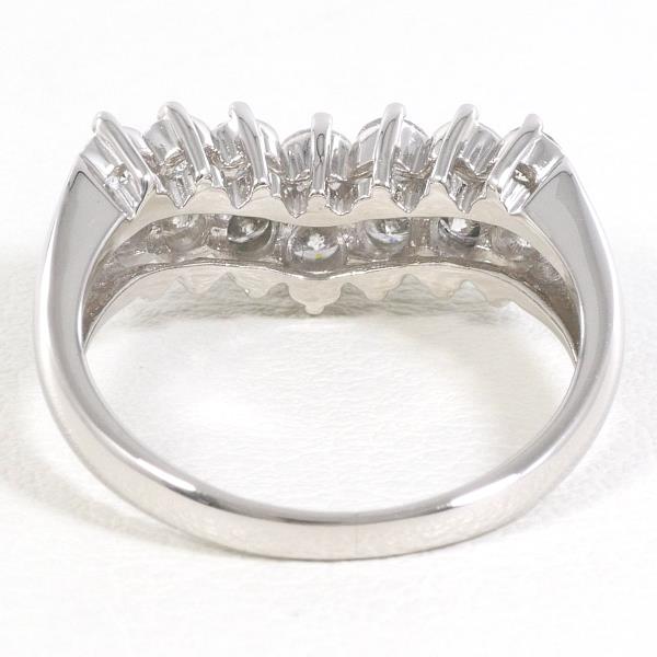 PT900 Platinum Diamond Ring 10号 in Excellent Condition