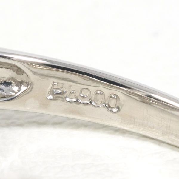 PT900 Platinum Diamond Ring 10号 in Excellent Condition